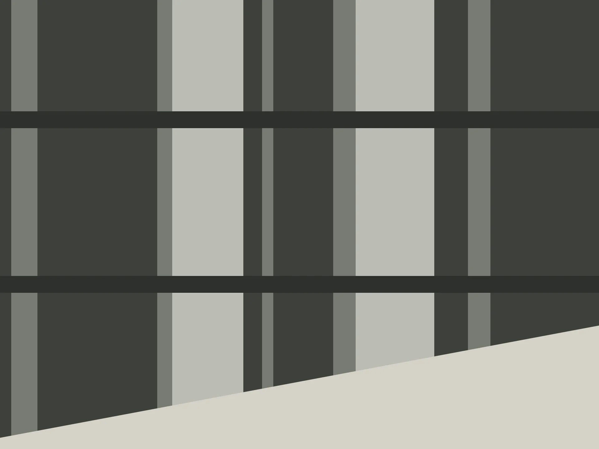 Monochrome architectural study for a New York presentation